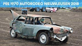 Historic Pre 1970 Cars Smashed to Pieces at Autorodeo Nieuwleusen 2018 Full Video