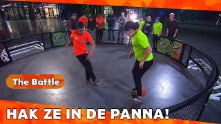 RON SCHAKELT DE VAR IN | BATTLE FREESTYLE VOETBAL | ZAPPSPORT