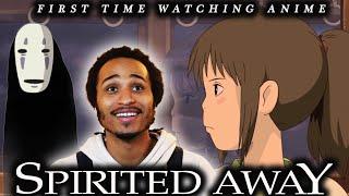 First Time Watching *ANIME*  Spirited Away! (2001) | Dubbed Version