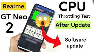 Realme GT Neo 2 CPU Throttling Test After Software Update #realmegtneo2