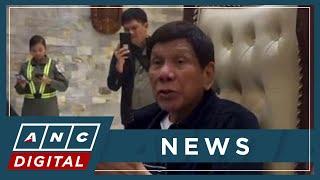 Duterte insists he did not commit any crime, says he's not afraid of arrest | ANC