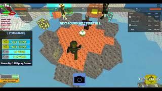 dragonfire vs hugo part 1|roblox skywars