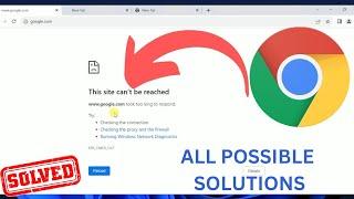 This Site Can't be Reached Error in Google Chrome – All Possible SOLUTIONS 