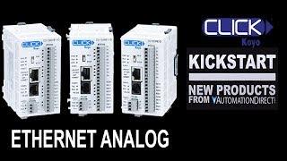 CLICK Micro PLC Ethernet and Analog: The Low Cost PLC Preference from AutomationDirect