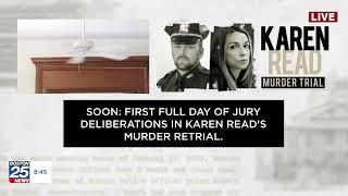 LIVE VERDICT WATCH: First full day of jury deliberations in Karen Read's retrial.