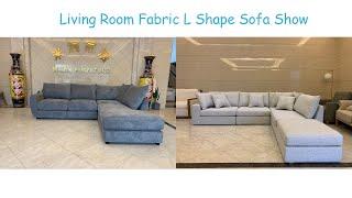 L Sofa: Show How The L Shape Sofa Fits Together(L Shape Sofa Fabric Sofa Couch Sofa Removable Sofa)