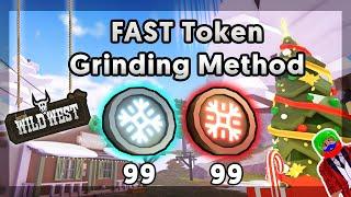 How to get Tokens FAST (Christmas Update 2021) | The Wild West | Roblox