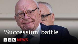 Rupert Murdoch loses bid in real-life 'Succession' battle with family | BBC News