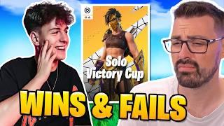 Solo Victory Cup Wins & Fails - Clix, Eomzo, Flickzy, Jolavanille | AussieAntics Highlights