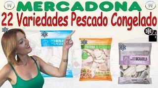22 Variedades de Pescado Congelado de Mercadona | Lista de Pescados Congelados MERCADONA #hacendado