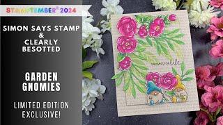 STAMPTEMBER Clearly Besotted | Floral Friends Card