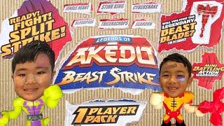 NEW Akedo Warriors Beast Strike 1 Player Packs Will We Get The 1 In 24 Legendary Beast Blade