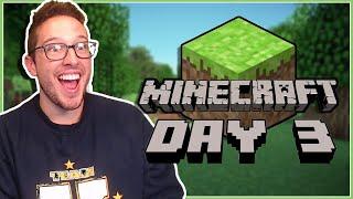 DGR's Completely Blind Quest To Beat MINECRAFT: Day 3