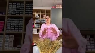 The hair dresser gets shocked seeing this girl's Hair
