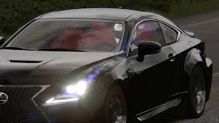 Assetto Corsa Lexus RC-F Gameplay (Third person)