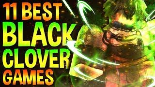 Top 11 Best Roblox Black Clover Games to play in 2021