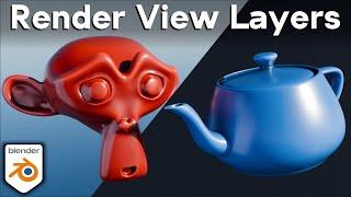 How to Render with View Layers in Blender (Tutorial)