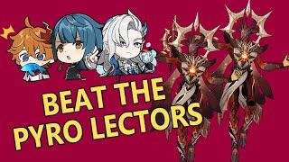 How to Beat Pyro Abyss Lectors - 4.2 Abyss | Genshin Impact