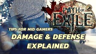 Tips for Mid Gamers | Damage & Defensive Layers #poemidgamer #pathofexile  #gaming