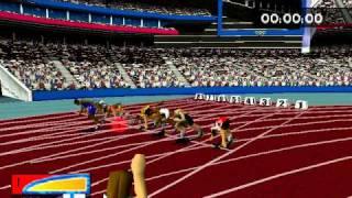 Sydney 2000 100m Gameplay