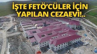 Kütahya'da FETÖ'cüler İçin Yapılan Cezaevi Havadan Görüntülendi