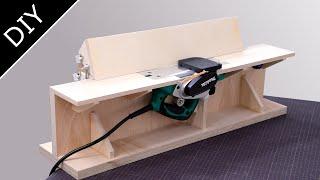 Make a Benchtop Jointer