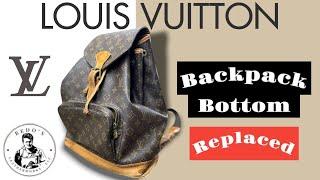 Louis Vuitton Backpack, bottom replacement