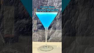 Frozen Blue Coconut Margarita (a delicious alternative to the classic Margarita) Recipe below 