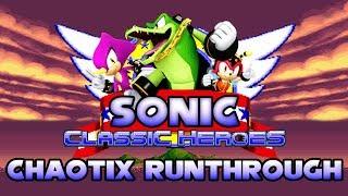 [TAS] Sonic Classic Heroes - Speedrun as Team Chaotix