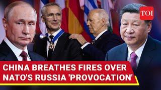 NATO Chides China For Enabling Putin's War In Ukraine; 'Stop Hyping Threat...' Beijing Warns