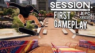 SESSION: Skate Sim - First Gameplay (PC, Xbox, Playstation)