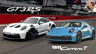 Track Titan vs Daily Driver: Exploring the 2023 Porsche 911 GT3 RS and Carrera T