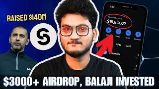 FREE $3000+ AIRDROP - Balaji Invested | Story protocol Airdrop guide | Microgpt