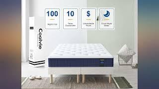 Twin XL Mattress, Coolvie 10 Inch Twin XL Size Hybrid Mattress, Individual Pocket review
