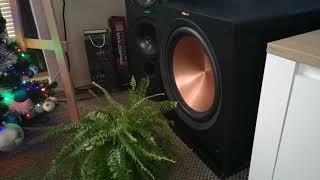 Subwoofer Klipsch R115 SW in action! bass test.