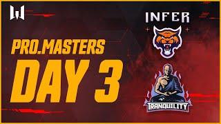 [Matches] Турнир Warface PRO.Masters. Day 3. Infer.Prodigy vs Tranquility