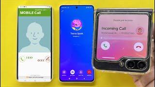 Big Samsung Z Flip Crazy incoming Call Telegram Poco X6 + Xiaomi Mi