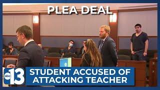 Eldorado student accused of attacking teacher agrees to plea deal