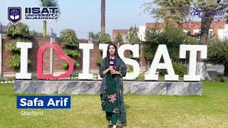 Experience World Class Learning at IISAT University (Student Safa Arif)