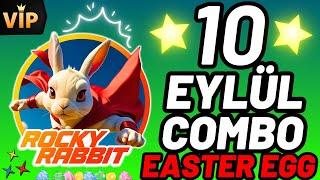 Rocky Rabbit Günlük Kombo Daily Combo Easter Eggs 10 Eylül!