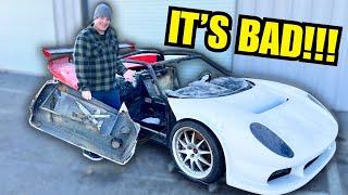 Rebuilding a Destroyed and Abandoned Supercar | Part 1