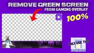 Remove Green Screen from 3D Animated Overlay ( Android / iOS )