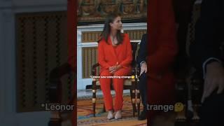 princess Leonor saw something strange??