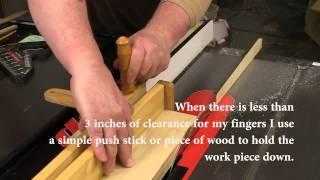 Using a Taper Jig