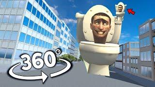 Skibidi Toilet Attack on New York But it's 360 degree video