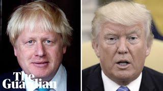 Donald Trump offers US medical help to 'incredible guy' Boris Johnson