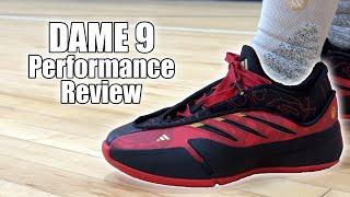 THE NEW BEST ADIDAS HOOP SHOE? ADIDAS DAME 9 PERFORMANCE REVIEW!