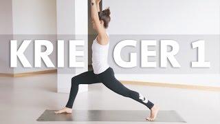 Yoga Anfänger | Krieger 1 Asana lernen | Virabhadrasana 1