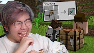 Gw Prank Temen Gw Dengan Crafting Paling Ilegal di Minecraft ...