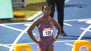 OMG Insane 100M Shelly ann fraser pryce defeats Tina Clayton & Natasha Morrison Incredible speed